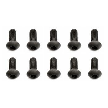 Team Associated Screws, 2.5x0.45x6 mm BHCS